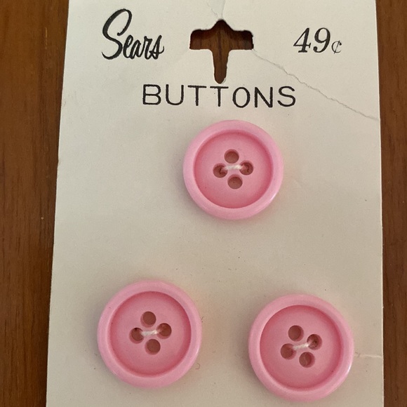 VTG 10 Sears Button Cards-46 Buttons - Picture 5 of 9